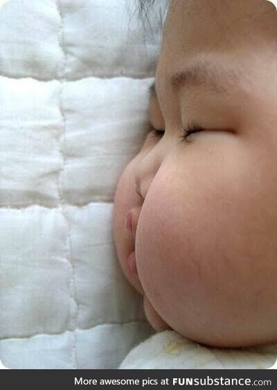 I was googling "baby chubby cheeks" (don't judge me!) and stumbled upon what Americans