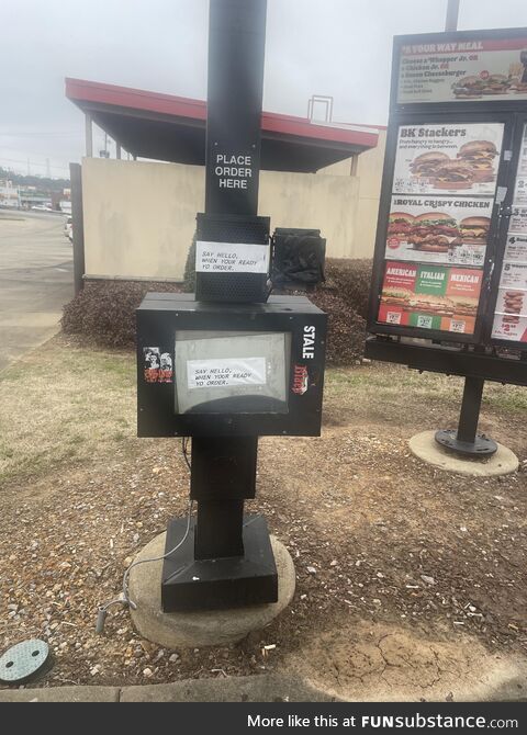 BK in Alabama, that clears it up…