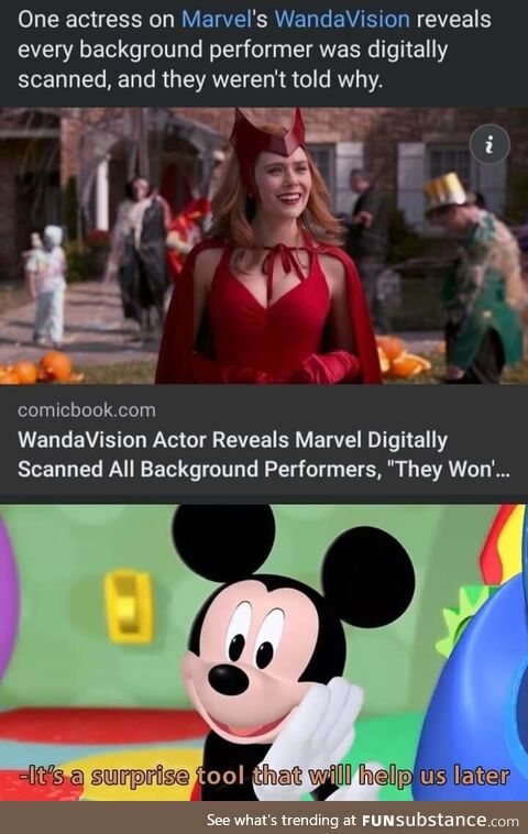 What the disney doin?