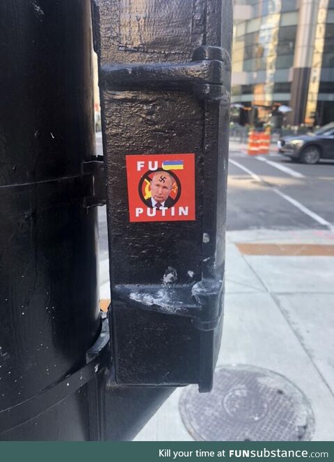 A sticker I saw in Chicago (May 2022)