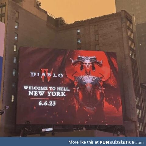 Welcome to hell, New York