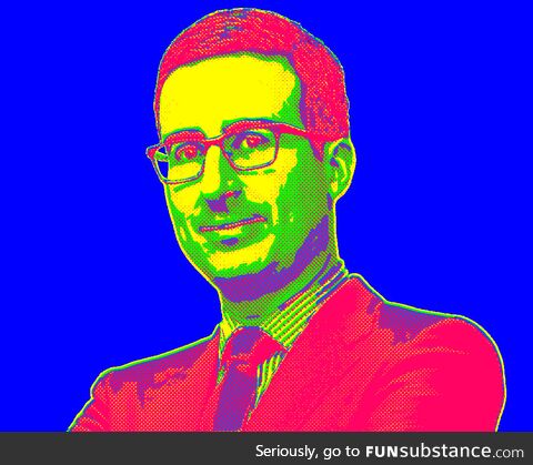 Neon john oliver