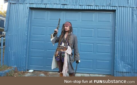 My captain jack sparrow costume