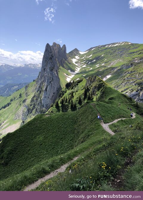 Hiking in Switzerland [OC]