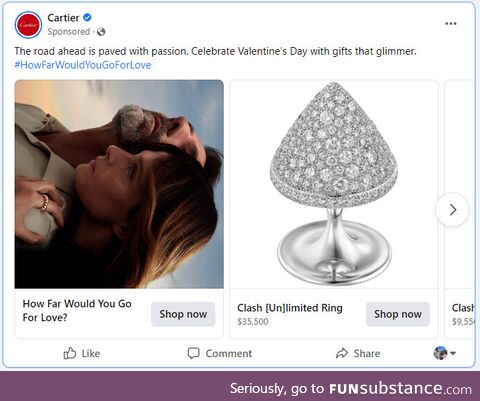 Cartier wants my valentines to be VERY special