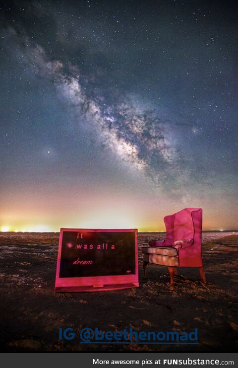 Ever seen the Milky Way from Salton Sea California