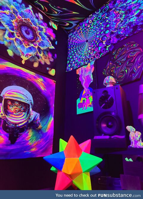 Blacklight creations