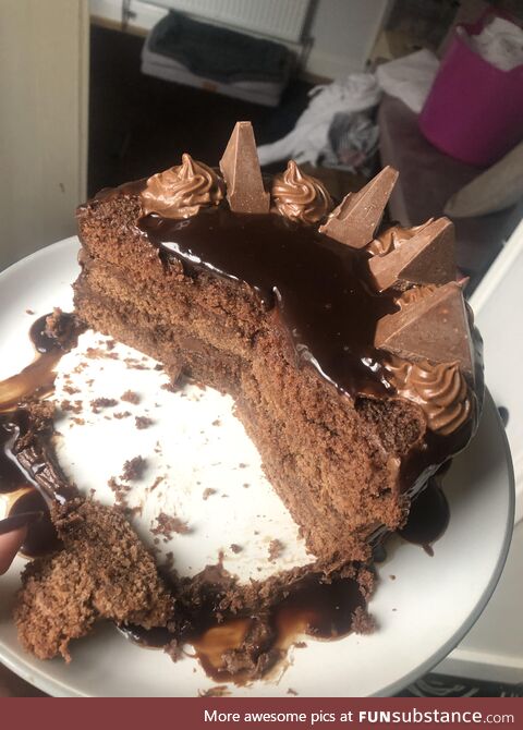 My daughter (15) made this and it’s the best chocolate cake I’ve ever tasted, I