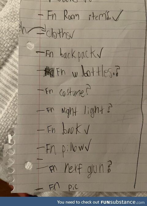 My 8 year old’s birthday wishlist