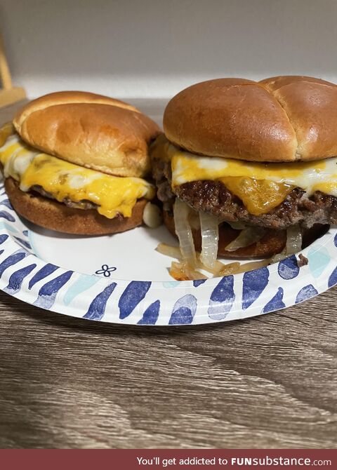 Hamburger’s me and my mema made