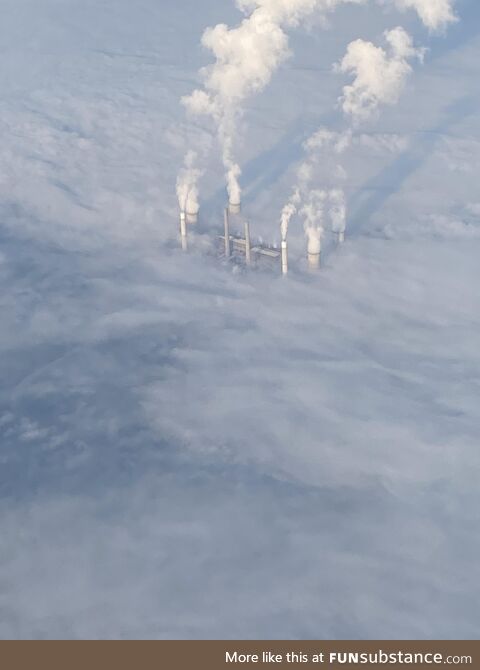 22,000 feet up over rural Georgia