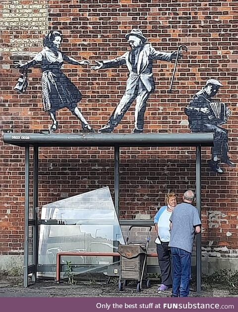 New Banksy appears in Great Yarmouth, UK