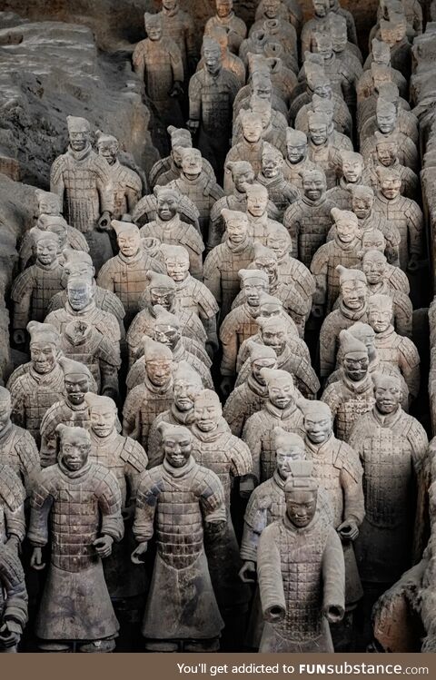 The terracotta warriors