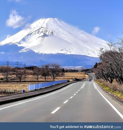 Majestic mount fuji, japan