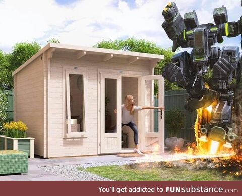 I was looking for a garden office building and this one certainly drew me in web link in