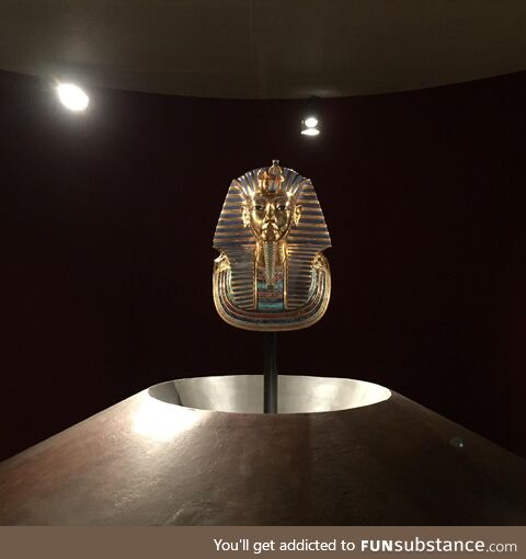 King Tutankhamen’s mask