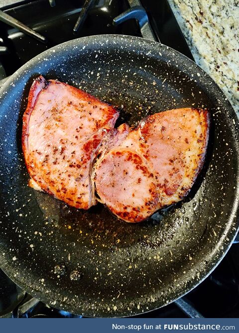 So I managed to cook a Wutang Ham