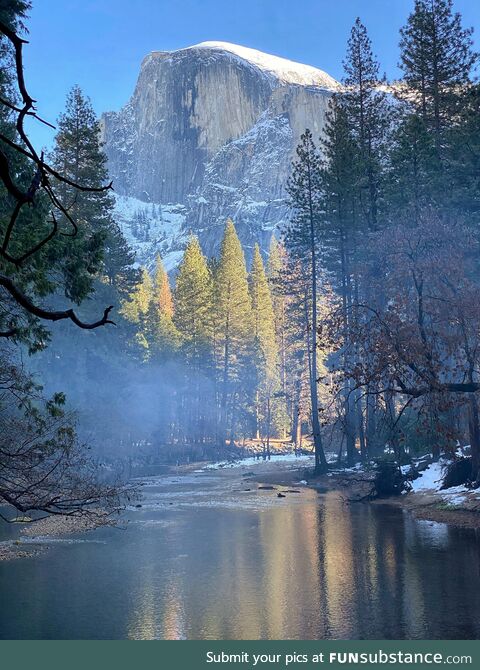 Half dome winter 2019