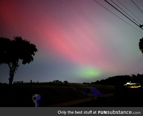 Northern lights in NC