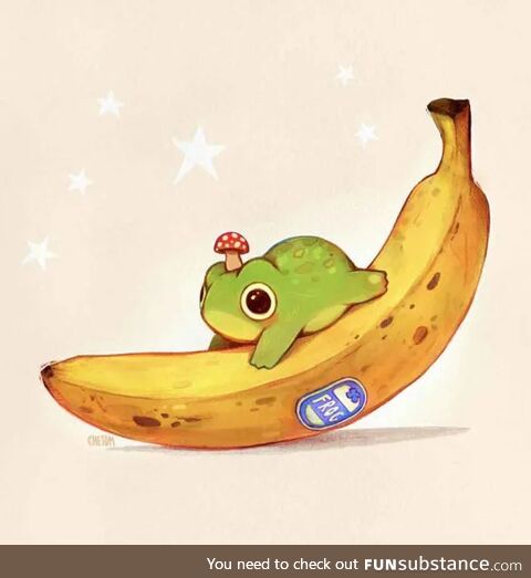 Frog Banana