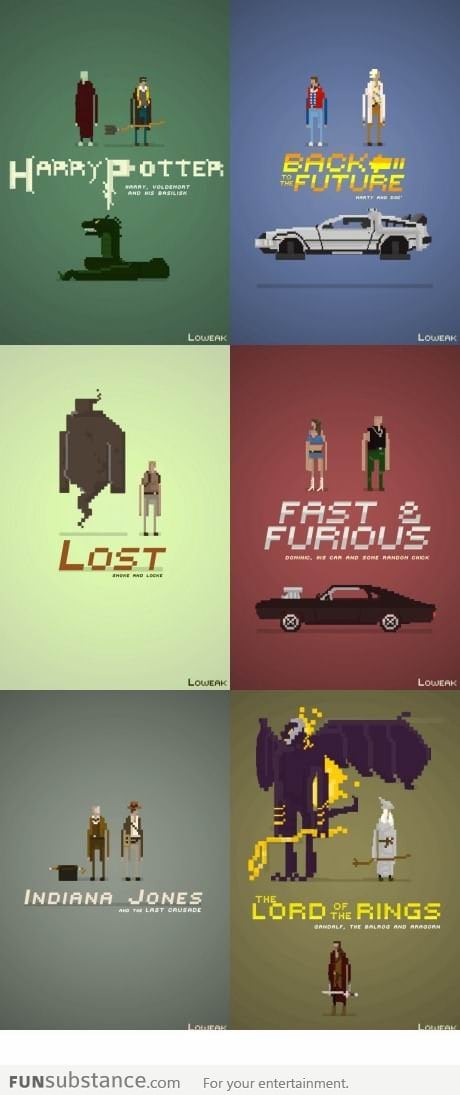 Some movie posters