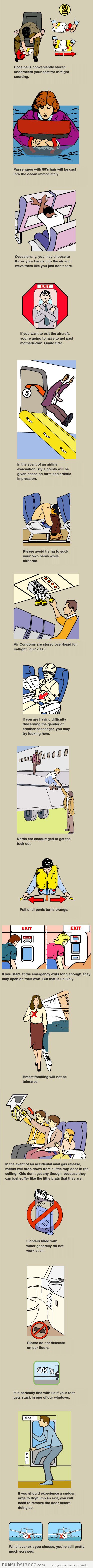 Interpreting airline safety guidelines