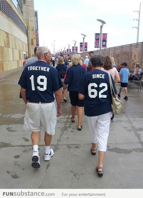The cutest old couple