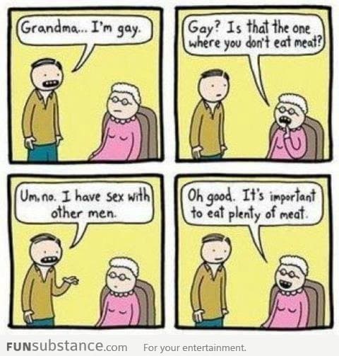 Hey Grandma...I'm Gay