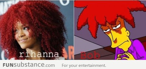 Rihanna Is Side Show Bob!