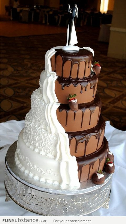 Groom's cake? Bride's cake? Why not both?