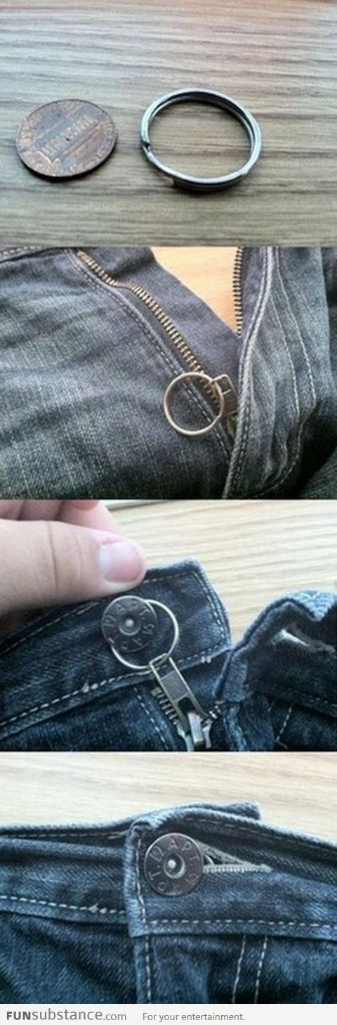 Solution to Zippers That Drop