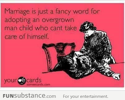 Marriage: A fancy word