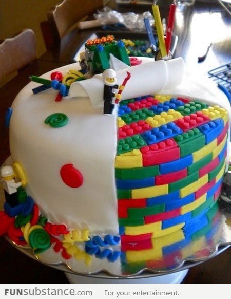 Lego cake