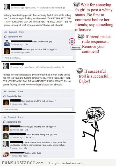 How to troll annoying friends on Facebook