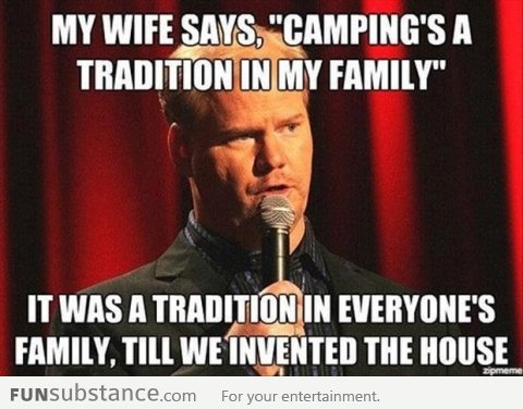 How camping's been a tradition in the family