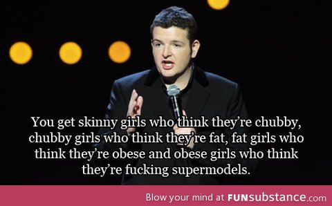 Kevin bridges explains girls and obese girls