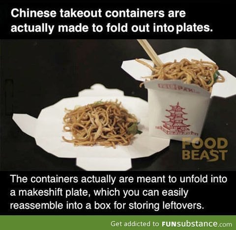 Chinese takeout containers tip