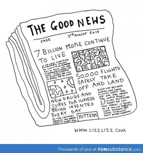 The good news you never read about