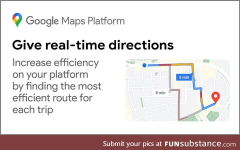 Give real-time directions Increase efficiency on your platform by finding the most