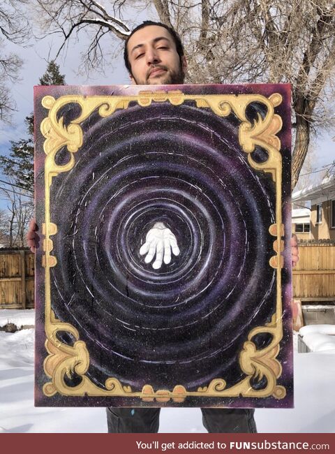 New year, new painting, new portal! Wld you go thru?!