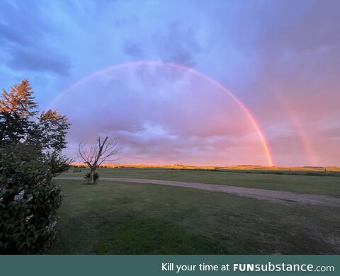 Double rainbow