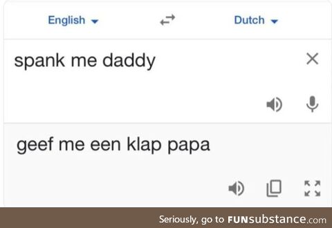 Dutch is not a serious language