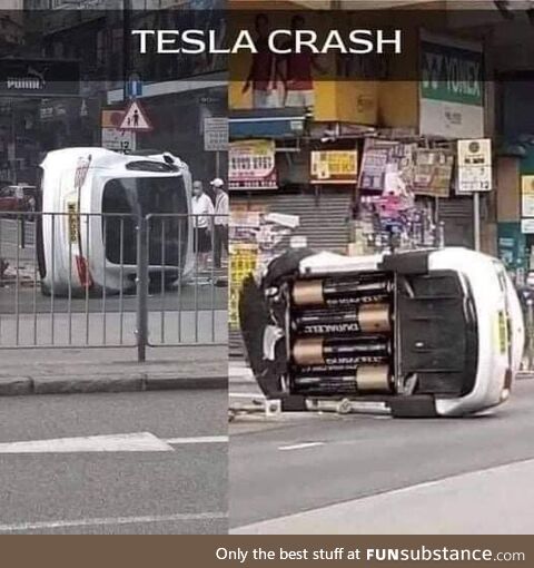 Tesla crash