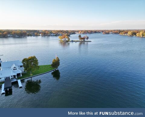 Drone pic of the lake