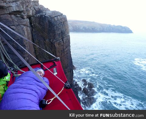 The Ledge camp site near St Davids, in Pembrokeshire in Wales, is proving a huge hit at