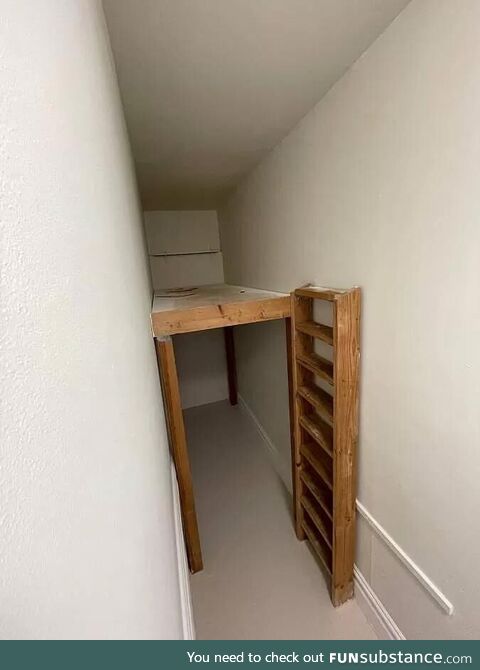 Found this on San Francisco apartments craigslist. "The apartment includes a second bonus