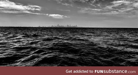 Chicago, as seen from Lake Michigan