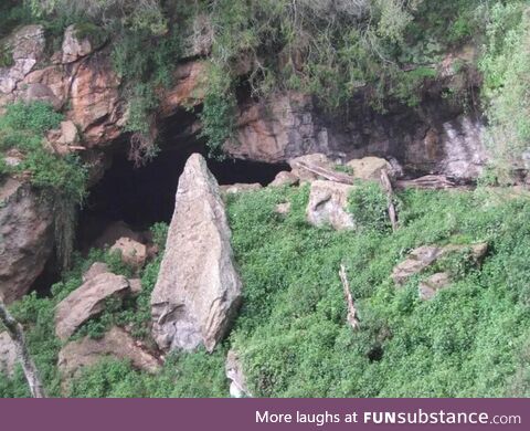 Kitum cave, Kenya. Believed to be the source of Ebola and Marburg, two of the deadliest