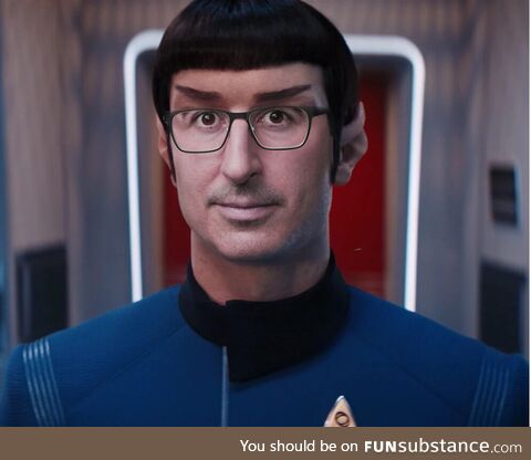 John Oliver: The hero the Starfleet didn't know it needed