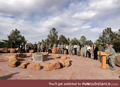 The opening of the USAF Academy prayer circle for Wiccans, Druids and other neo-pagan